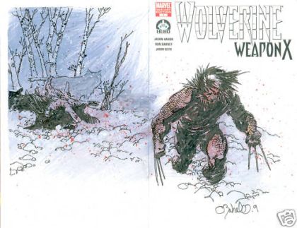 Hero Initiative Wolverine Weapon X 100 - Chris Bachalo