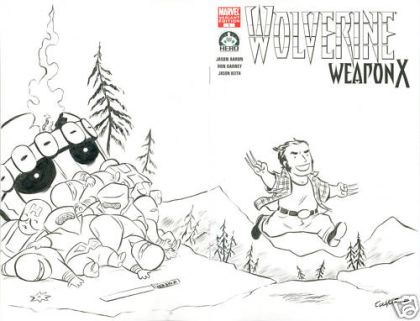 Hero Initiative Wolverine Weapon X 100 - Colleen Coover