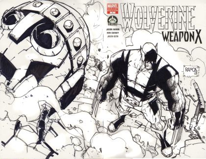 Hero Initiative Wolverine Weapon X 100 - Humberto Ramos