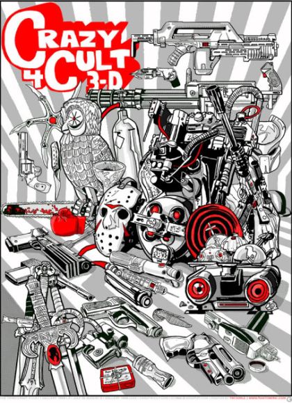 The Official Crazy4Cult 3D Poster