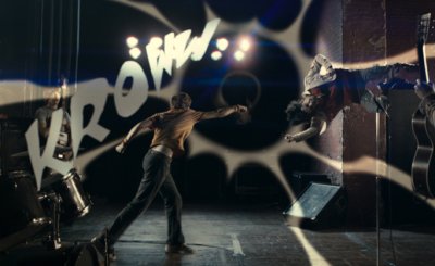 Sott Pilgrim Movie - Punching