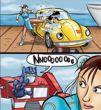 Chun Li vs Bumblebee
