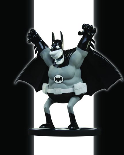 Batman Black & White Statue by Sergio Aragones
