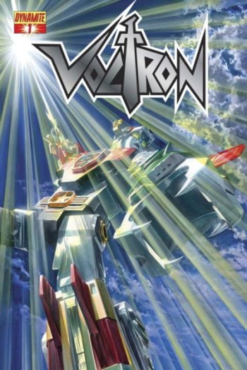 Dynamite Voltron #1 cover B - Alex Ross