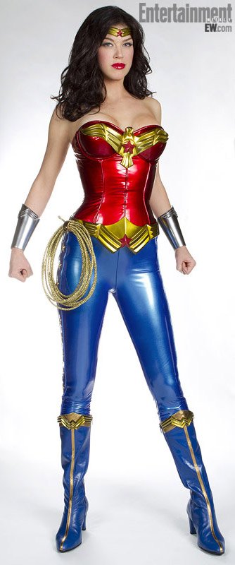 First Look Adrianne Palicki in Wonder Woman Costume