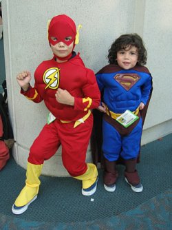 Flash and Superman Boys