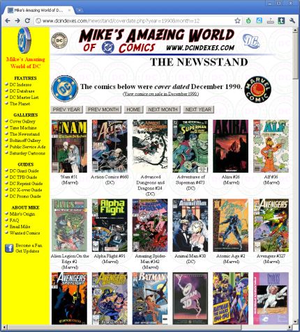 Mike's Amazing World of DC Comics