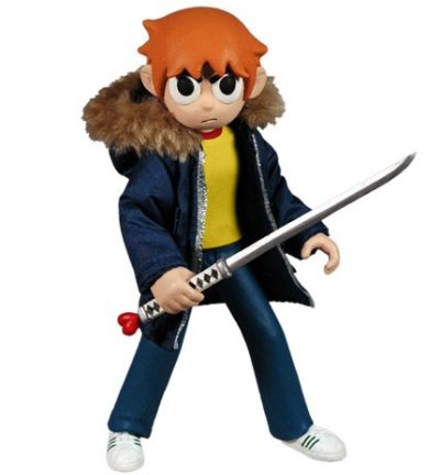 Scott Pilgrim Figure - Coat and Sword