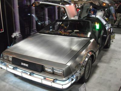 San Diego Comic-Con 2011 - Back To The Future - DeLorean