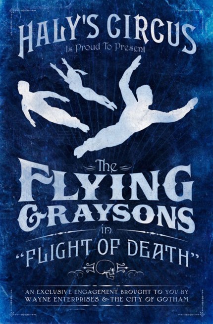 Batman Poster - The Flying Graysons