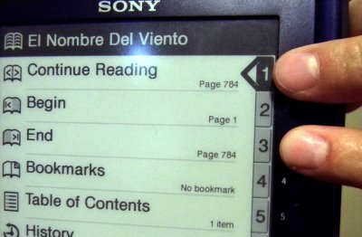 Sony EReader - El nombre del viento