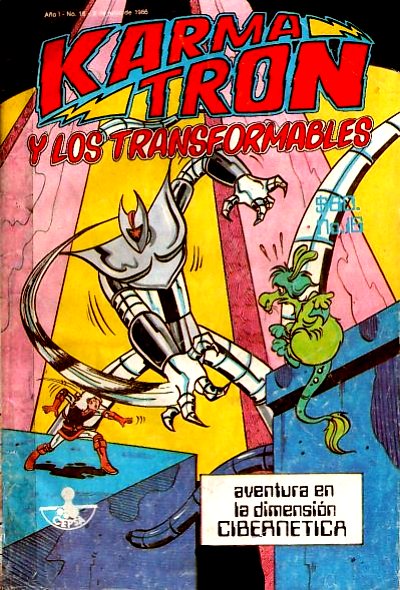 Portada de Karmatrón y Los Transformables Era Clásica