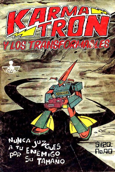 Portada de Karmatrón y Los Transformables Era Clásica